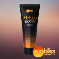Sunbliss Melano Boost Body Lotion, Tanning Accelerator, Collagen-Enriched, Moisturising with Shea Butter and Coconut, 100ml