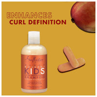 SHEA MOISTURE SheaMoisture's Mango and Carrot Extra-Nourishing Shampoo gently cleanses and detangles children's fine and delicate hair. Helps nourish and strengthen hair, while protecting against breakage.