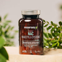 ESSENSEY Essensey NAC N-Acetylo - Amino Acid L-Cysteine 150mg Capsules - Premium Liver Health Support with Glutathione Precursor - Natural Detox Formula - 90 Vegetarian Capsules