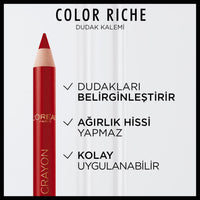 L'Oreal Paris Color Riche Lips Liners 300 Le Rouge Paris