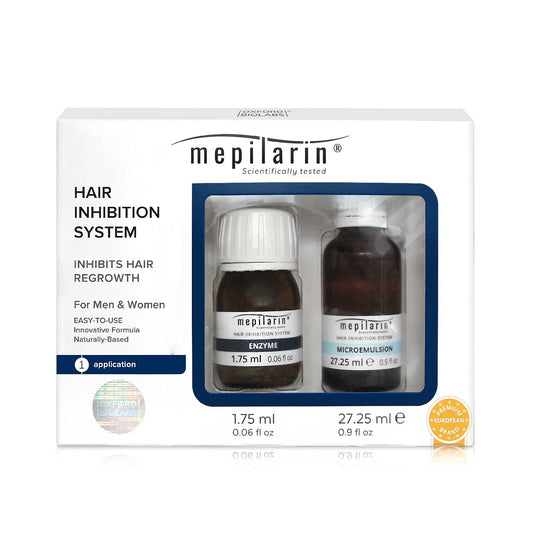 Mepilarin Hair Inhibition System - Hair inhibitor - Non-Irritating Hair Removal Lotion - painless hair removal after epilation, waxing - Nourishes the skin – For any skin and hair type