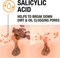 Neutrogena Blackhead Eliminating Facial Scrub, Clear, 150 ml / 5 fl oz