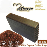 Generic Handmade Organic Coffee scrub soap Anti Acne Anti aging 90g