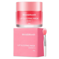 EONFAVE Lip Mask - Lip Sleeping Mask - Lip Sleep Mask Overnight Lip Skincare Lip Oils - Lip Moisturiser for Dry Chapped Peeling Cracked Lips Fades Lip Lines, Lip Balm for Moisture Lip Care