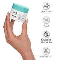 Nip+Fab Hyaluronic Fix Extreme4 Overnight Bounce Water Cream 2% 50 ml, Hydrating, Smooths Pores, Fine Lines and Wrinkles, Prevents Moisture Loss
