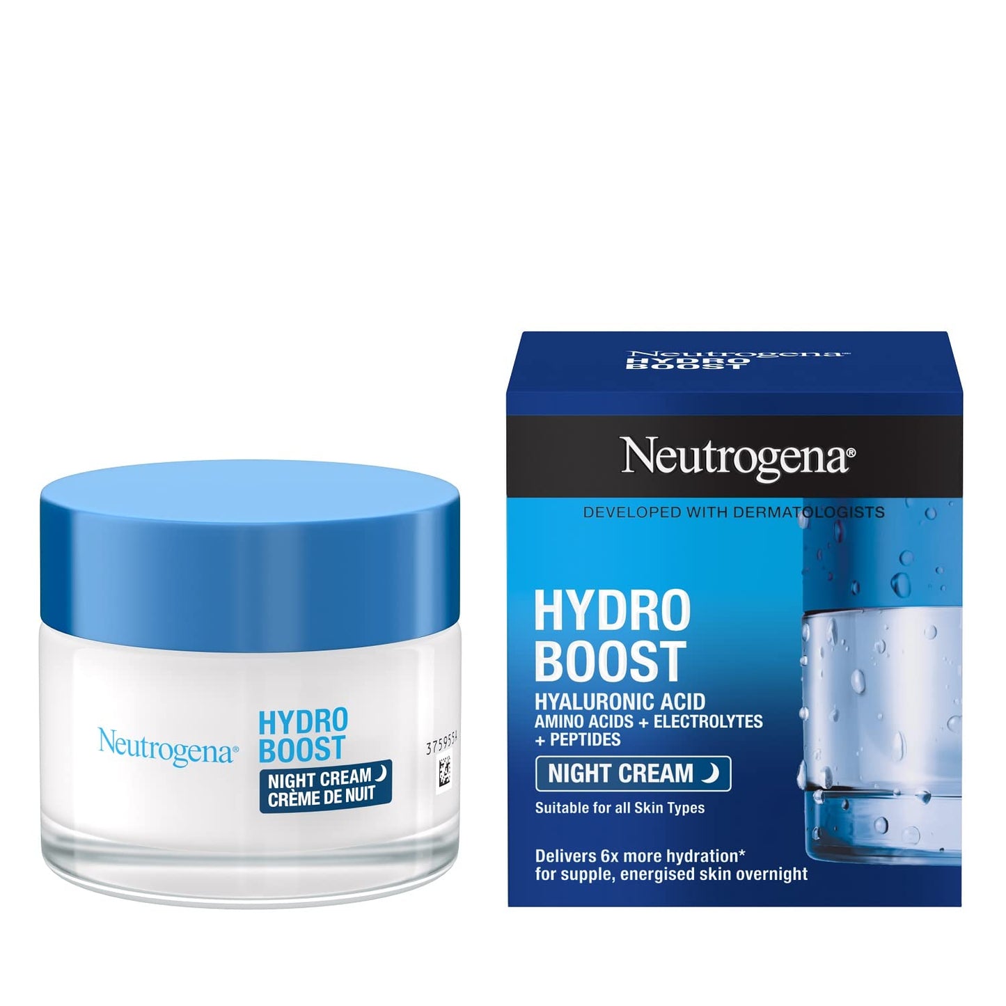 Neutrogena Hydro Boost - Moisturizing Night Mask, 50 ml (Packaging may vary)