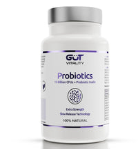 Gut Vitality Probiotic for Gut Health | 19 Billion CFU | 7 Strains for Bloating Relief & Digestive Support | 60 Delayed-Release Vegan Capsules | with Prebiotic Inulin