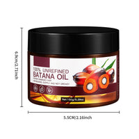 OunTechGlory Organic Batana Oil from Honduras for Hair Growth - Reduce Hair Loss, Split Ends, and Enhance Thickness - Ideal for Men and Women - 150g