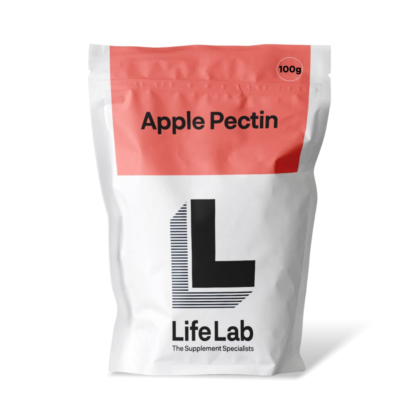 Blackburn Distributions LifeLab Supplements Apple Pectin Powder, 100g - High Fiber Source, Digestive Support, Immune Boost - May Helps to Nourish Your Body Naturally