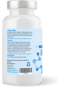 Pharmanostix UT Flow Urinary 60 Capsules - Bladder Biofilm Support- D-Mannose, Digestive Enzymes and Selected Botanicals for Systemic Urinary, Bladder Wall and Immune Support