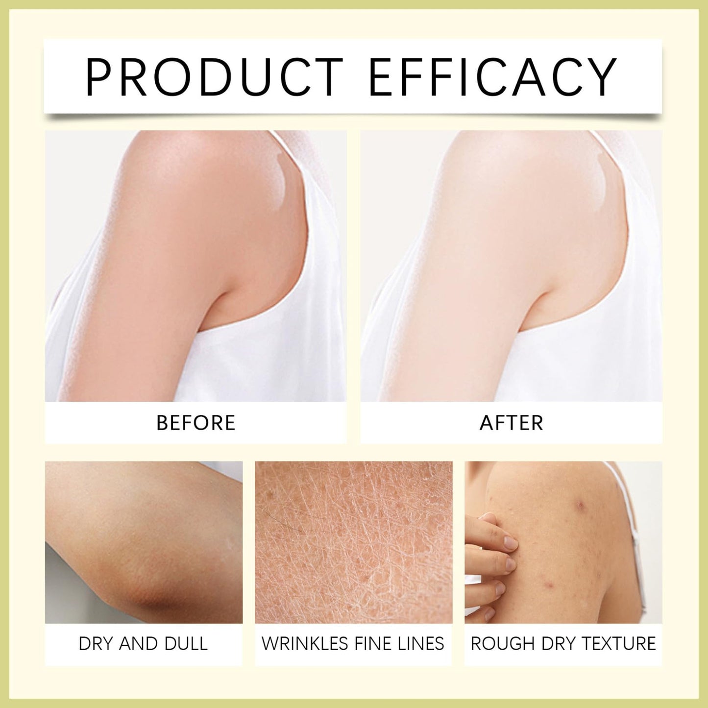 6PCS Chinese Body Cream,Clarifying Botanical Natural Face Cream Set,Soothing and Balancing Skin Smiles and Joys Cream,East Asia BodyCream for Skincare,VersatileCream Plant Essences For Dry Skin Relief