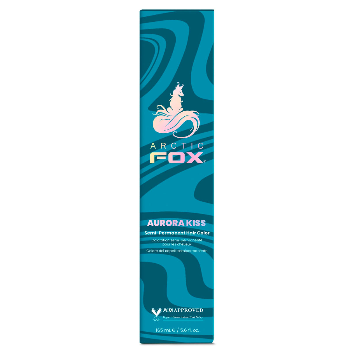 ARCTIC FOX 100% Vegan & Cruelty Free Vivid Semi Permanent Hair Dye - Aurora Kiss 165ml e