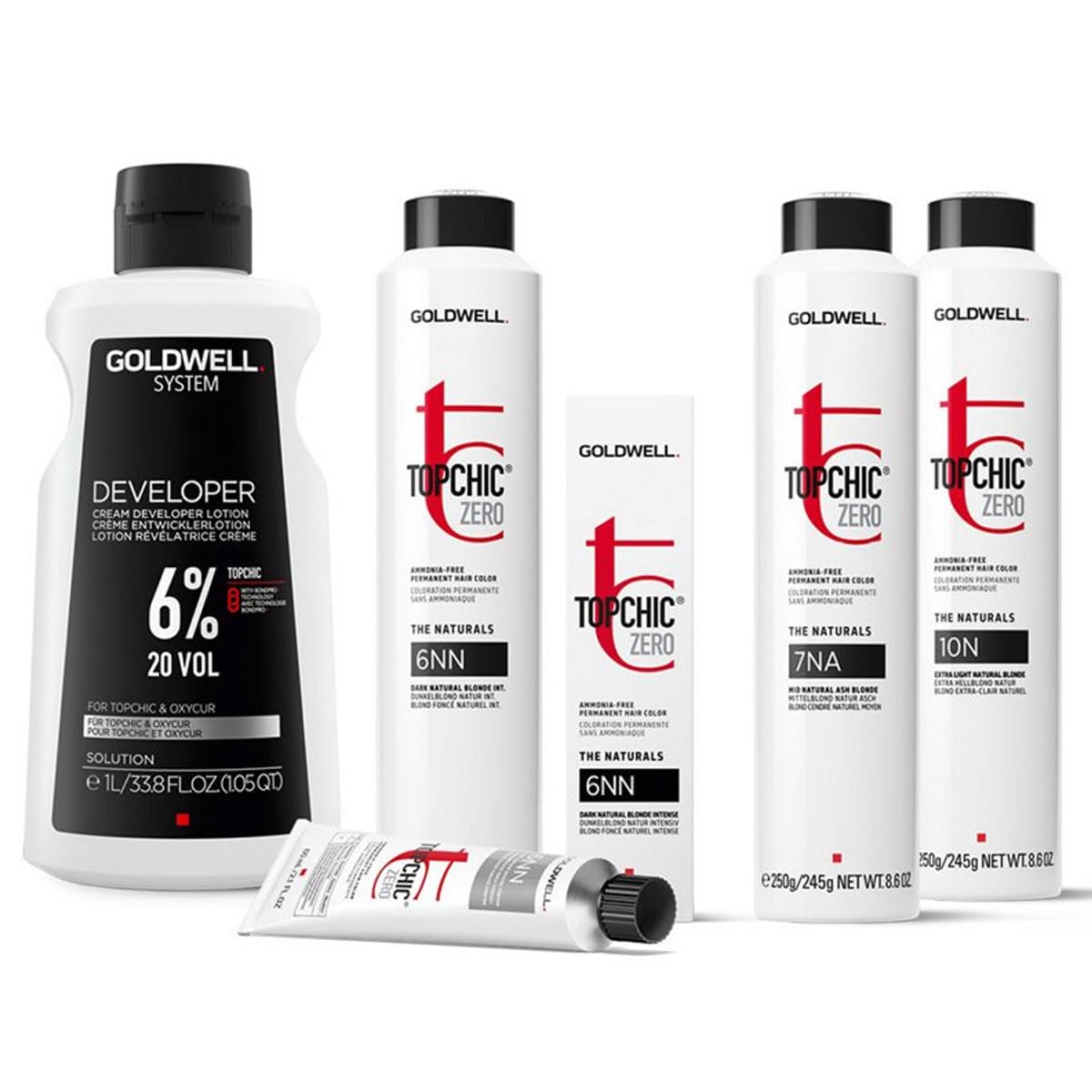 Goldwell GOLDWELL Topchic Zero 4N Mid Natural Brown Can 250ml