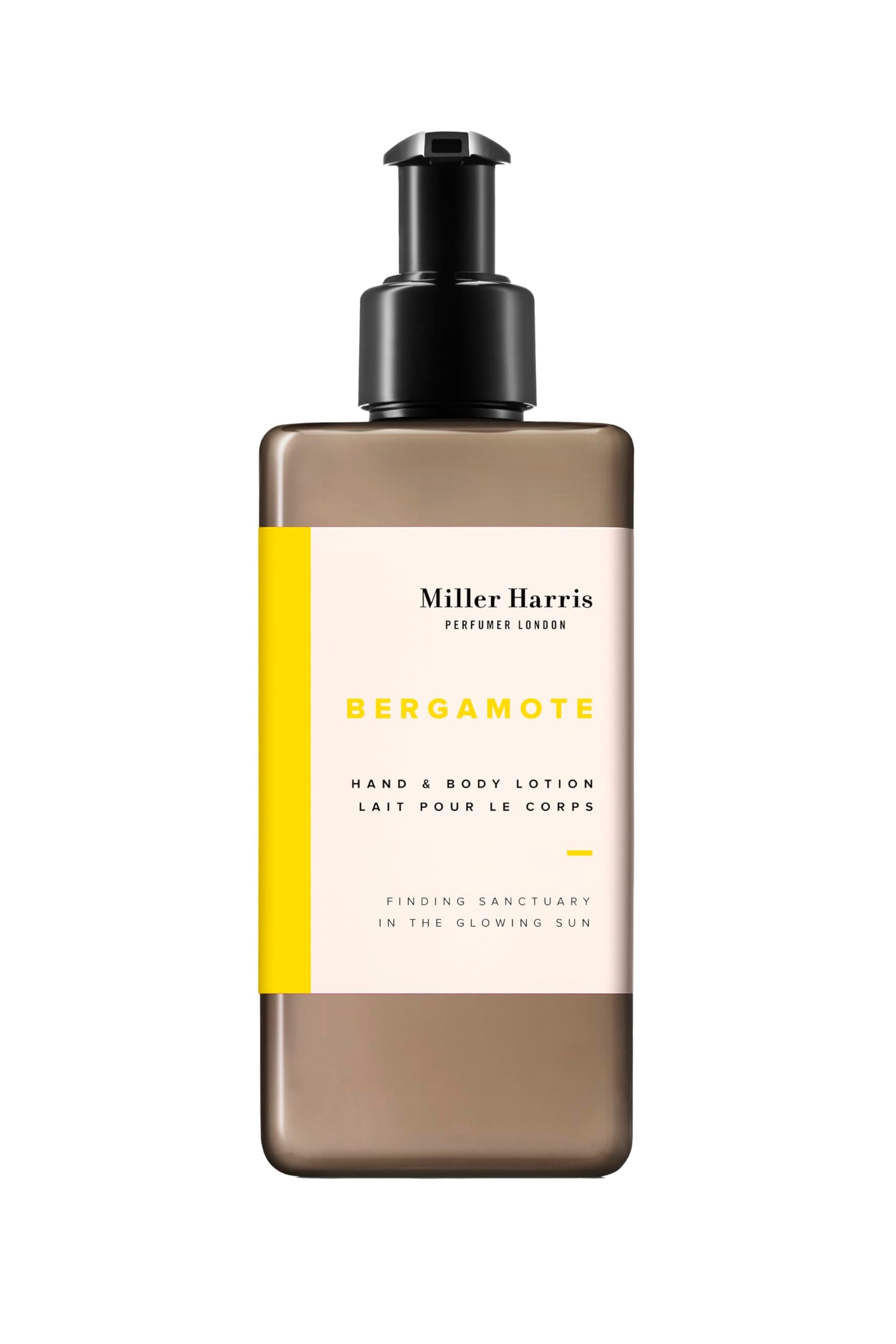 Miller Harris Bergamote Hand and Body Lotion 300ml – Shea Butter, Argan Oil, Glycerin, Aloe Vera & Vitamin B5 | Citrus & Aromatic Scent for Gentle Cleansing