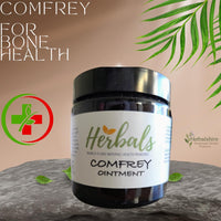Herbalis Comfrey Knitbone Ointment Balm 200ml – Handmade Herbal Salve with Comfrey Leaf Infused Oil – Natural Skin Moisturiser – Traditional Use for Joint & Muscle Care – Made in the UK