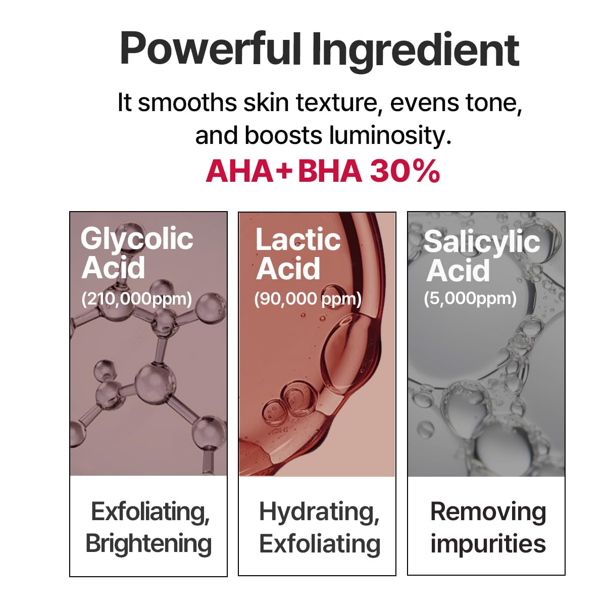 HEIMISH RX AHA BHA 30% Peeling Serum - Wash-off Peeling Serum, Chemical Peel for Blackheads, Pore and Sebum, Gentle Face Exfoliant for Oily and Acne-prone skin, Korean Skincare, 35ml (1.18 fl. oz)