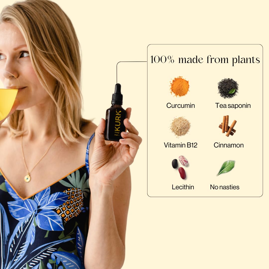 High Strength Liquid Curcumin Oil from Turmeric | Advanced Absorption Technology | 1000x More Absorbent Than Powders & Capsules | Naturally Reduce Inflammation. (Orange 95ml)