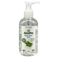 AloePro Aloe Pro Pure Vegan Aloe Vera Gel 200ml – Natural Aftersun, Cooling, Moisturising & Soothing | Cruelty Free | For Skin & Hair | Bug Bites, Minor Burns, Dermaplaning, Post-Laser Care