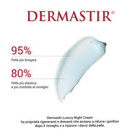 Dermastir Night Cream - Detoxifying, hydrating, regenerating, antiageing. Airless pack 50ml