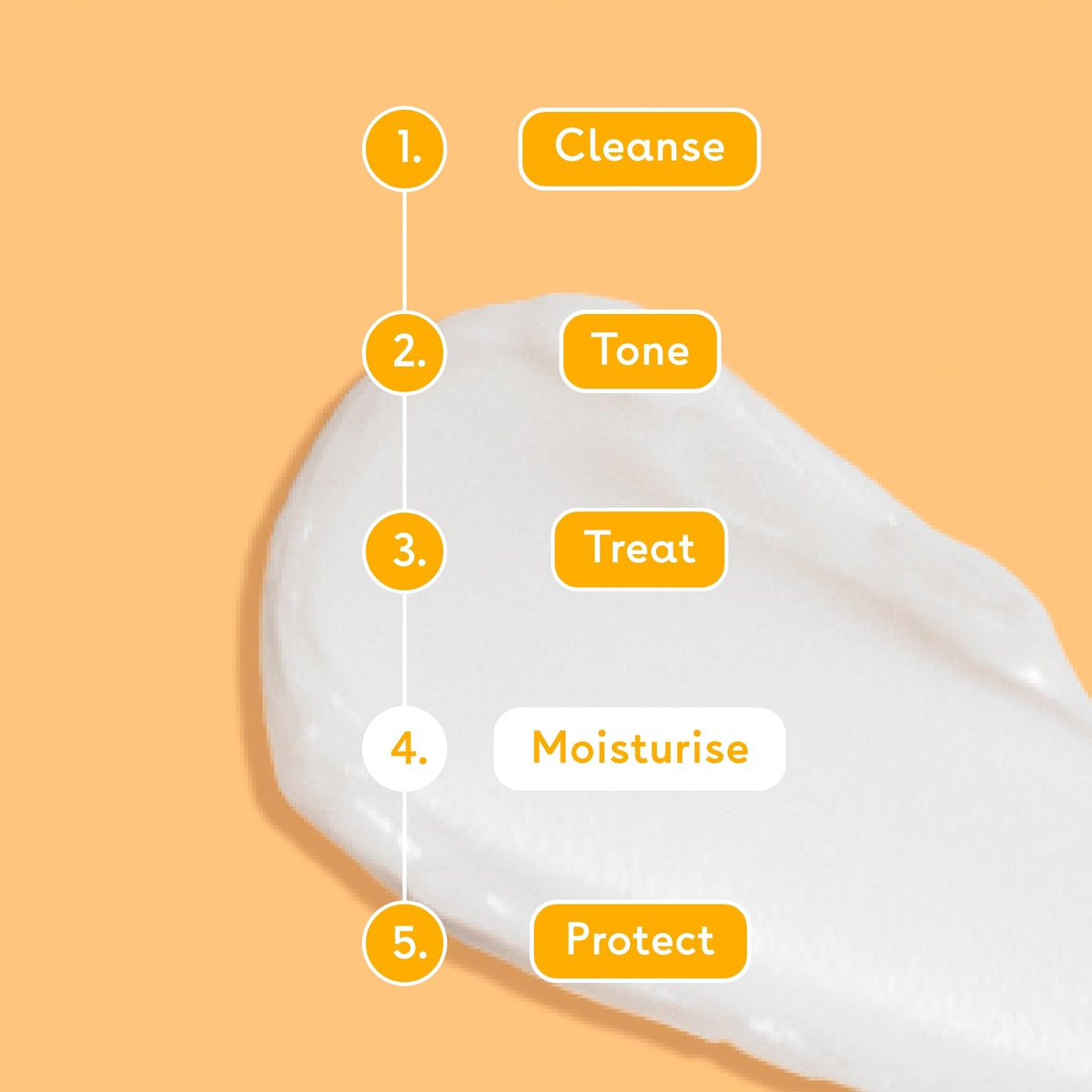 Q+A Vitamin C Radiance Face Cream 50g, Anti-Ageing Face Cream