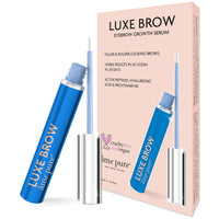 ÂME PURE Ame Pure Luxe Brow Growth Serum - Microblading Alternative - Brow Serum For Eyebrow Regrowth - 3ml Eyebrow Growth Serum Get Fuller, Darker And Bolder Brows In 30 Days!