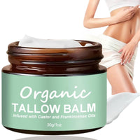 Xinyig Organic Beef Tallow Moisturizer for Skin,Beef Tallow with Frankincense Oil & Castor Oil,Beef Tallow Skin Care,Beef Tallow Honey Balm,Beef Tallow Balm Face Moisturizer,Nourishing and Hydrating