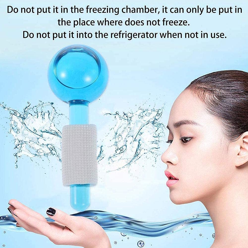 TOMMY LAMBERT Facial Cooling Massage Balls Magic Ice Globe Ball Massager Roller Tool for Beauty Salon Professional Face Eye Neck Skin Headache Massage Ball