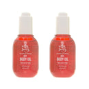 Sol Beauty Dry Body Oil Watermelon Scent, Helps Hydrate and Soften Skin, Vegan Friendly Light Moisturiser 2 x 45ml