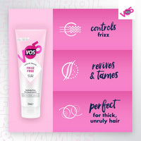 Candybay VO5 Frizz Free Air Dry Cream Controls Frizz, Revives and Tames. Pack of 2, 125ml each.