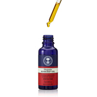 Neal's Yard Remedies Rosehip Oil, Rejuvenating & Nourishing Face Oil With Protective Vitamin E, Cruelty-Free, 25ml