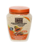 FIRST LADY First Lady Activated Papaya & Almond Scrub Cream 540ml - No more spots - Face & Body + First Lady Herbal Hair Oil 30ml