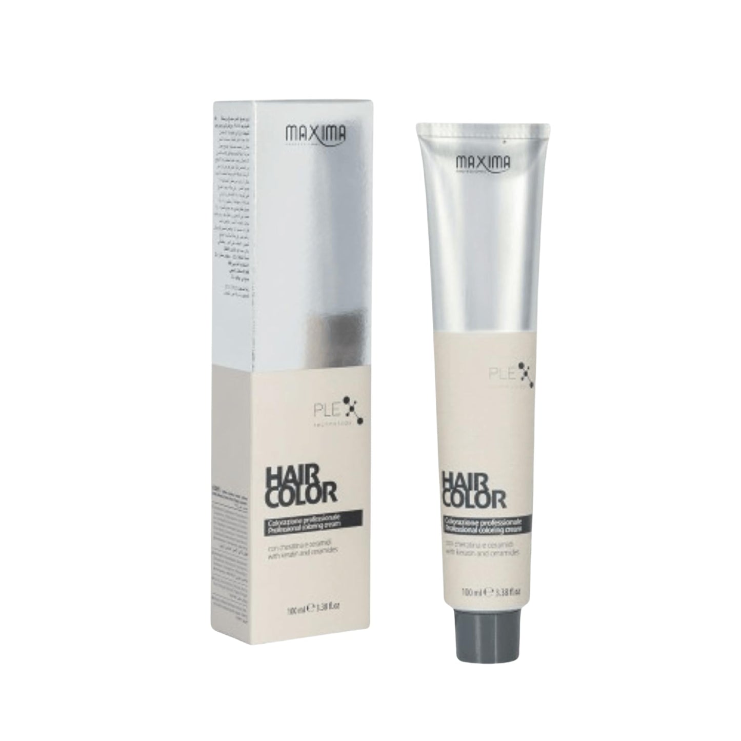 Maxima Professional Hair Color Cream 100ml – Intense Long-Lasting Color, 100% Grey Coverage, Enriched Formula – Salon Results at Home (Copper-(Pure & MixTones))