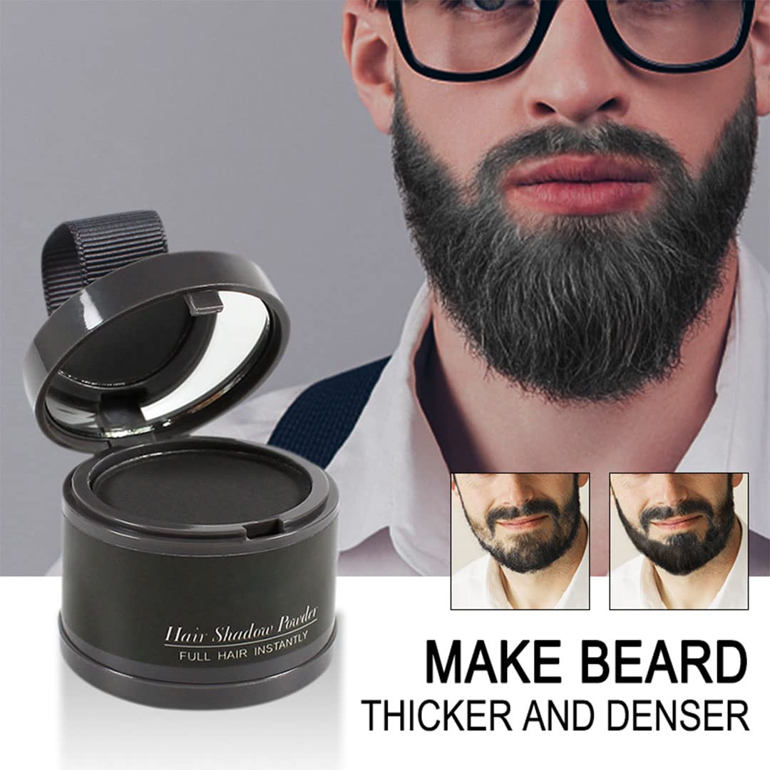 Hairline Powder, Hair Root Dye, Instantly Hair Color Shadow Cover Gray Hair Root, Hair Touch-Up, Thin Hair Powder 4g