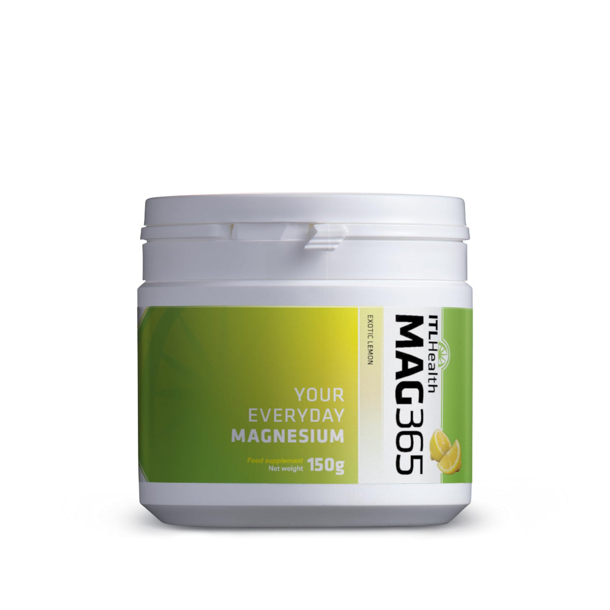 Mag365 MAG365 Magnesium with Exotic Lemon Food Supplement, 150 g