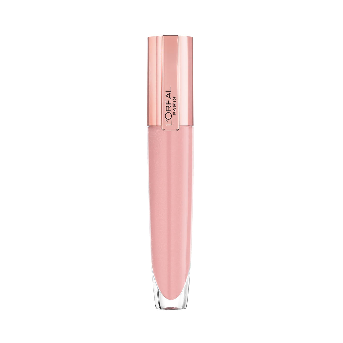 L'Oreal Paris Paradise Glow Balm-in-Gloss – Plumping Lip Gloss with Hyaluronic Acid & Collagen, Lightweight, non-sticky with intense hydration – Non-Sticky, Nourishing Formula, 402 I Soar