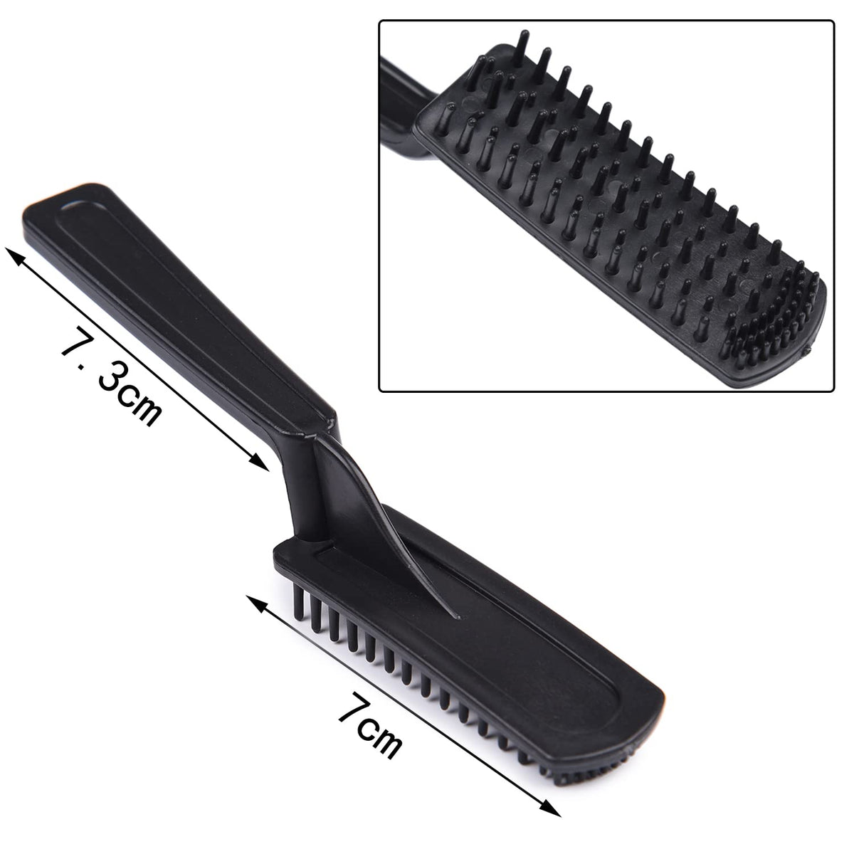 UNVOJL 6 Pack Hair Dye Color Brush Hair Dye Applicator Angled Comb and Brush