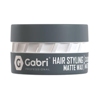 G Gabri Gabri Professional Hair Wax, Hair Styling Aqua Wax, 1 x 150 ml, Pack of 1 (Casual Matte Look (Grey))