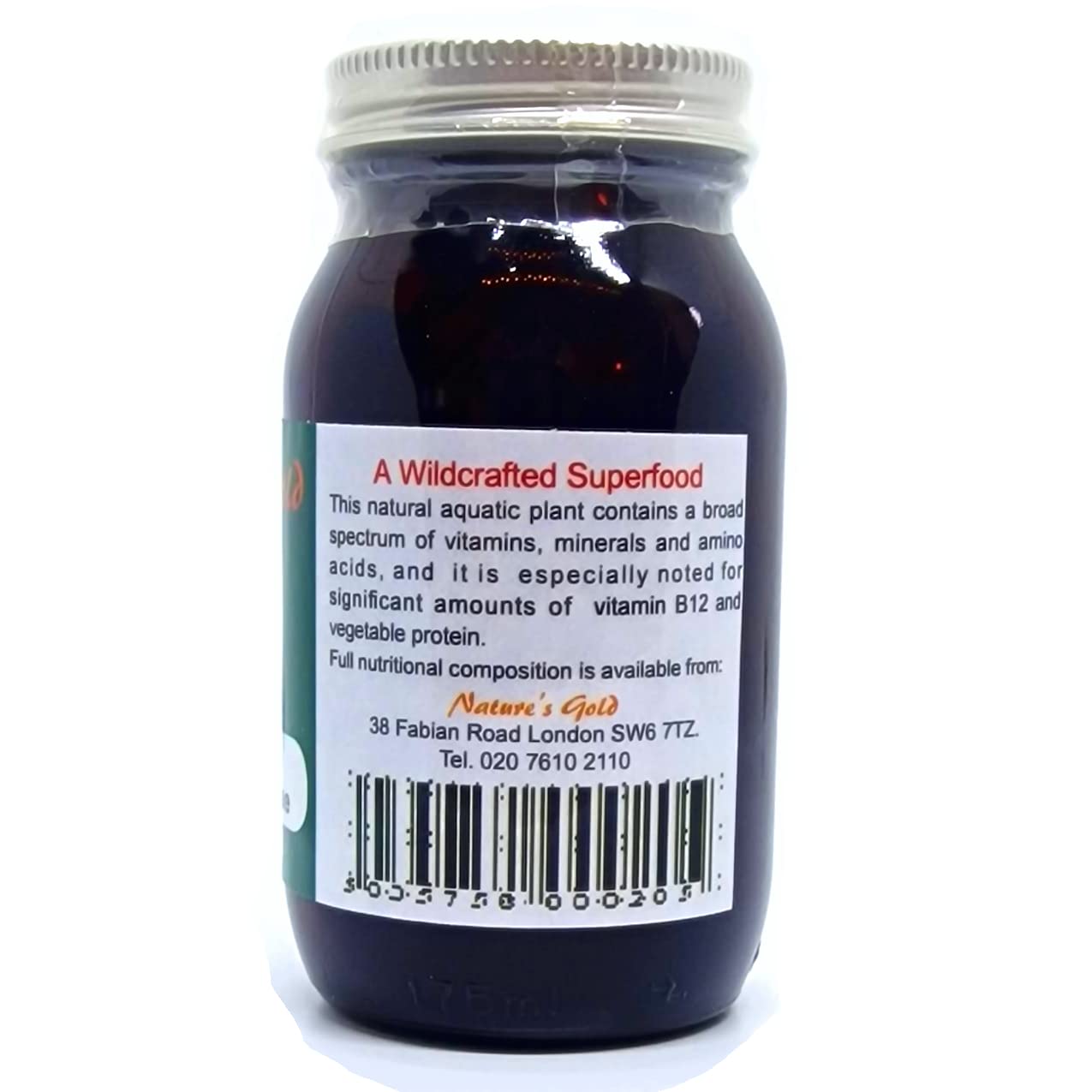NATURE'S GOLD Nature’s Gold Klamath Lake Blue Green Algae 200 Tablets 500mg – Vegan. No Fillers. Tested for Purity