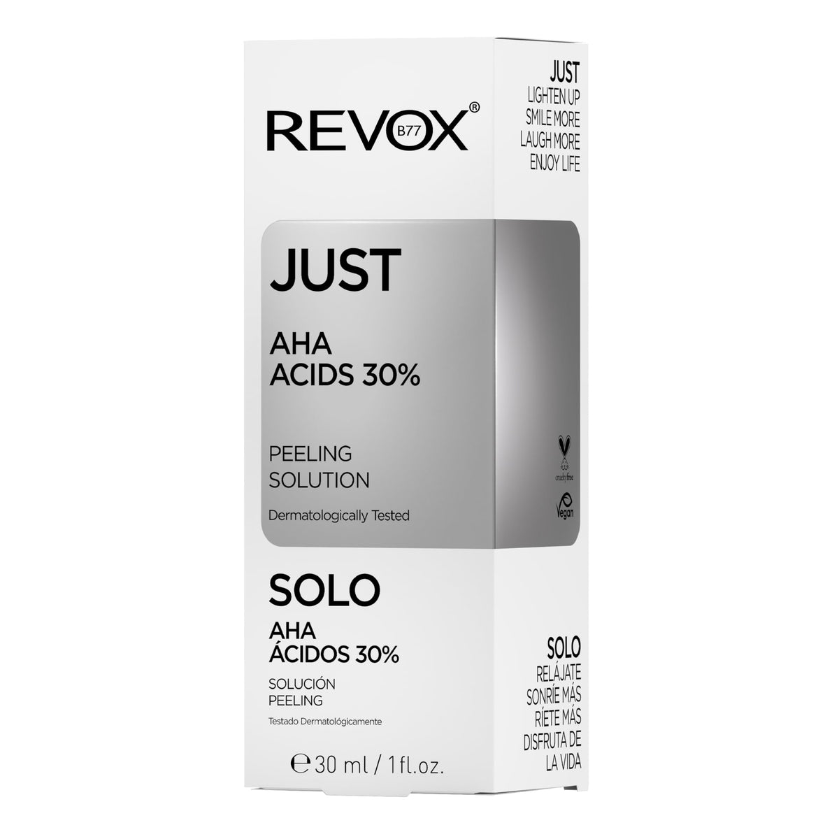 REVOX B77 Alpha Hydroxy acids Just AHA Acids 30%, 30 ml, Revox