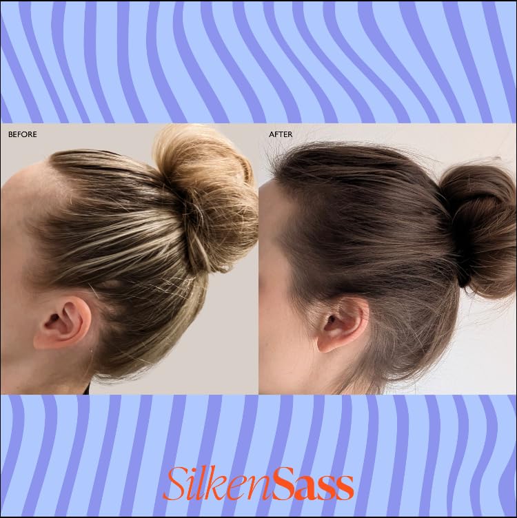 Silken Sass DHT Blocker Shampoo for Women – Root Revival Hair Growth Cleanser with Redensyl® & Saw Palmetto – Botanical Formula for Thinning Hair, Breakage & Menopause Hair Care