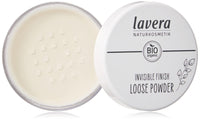 lavera Invisible Finish Loose Powder - transparent - Organic Rice Powder & Organic Tapioca - Mattifying - Long-Lasting - Vegan (1 x 11g)