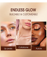 HOPHAT 3 Pack Liquid Contour & Highlighter & Blush Makeup Set