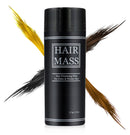 HAIR MASS | 27.5g Hair Thickening & Building Fibers for Thinning Hair | Natural Ingredients | Undetectable Fibres | Thin To Thicker Hair in Seconds | Unisex Hair Loss Concealer Fibre (Auburn)