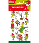 Totum 240056 Grinch Temporary Tattoos, Green