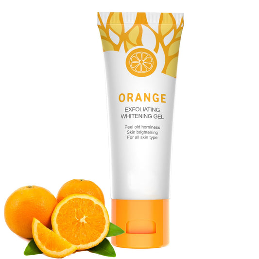 DMQ Orange Face Scrub Exfoliator,Acne Exfoliating Face Scrub,Pore Facial Scrub,Remove Blackhead & Smooth Skin Tone,Face Scrub for Men & Women,Vitamin C Body Scrub for Dull Skin,Arm & Back & Leg-50g