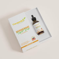 Therapeutico Berberine Supplement Liquid Drops | 3000mg | Mixed Berry Flavour | 99% Bio-Availability | Vegan | 60ml