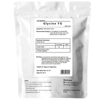 500g UKHealthHouse Glycine Powder 500g - Anti Inflammatory, Sleep Aid - Recovery, GH Release 100% Pure Glycine, Vegan Friendly, Boosts Protein Synthesis, White