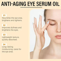 Lutein Eye Essence Oil,Anti-Aging Eye Cream & Serum for Dark Circles, Wrinkles, Puffy E/yes, Men & Women, Vitamin C Treatment,Ey/e Bag Remover, Under Ey/e Roller,Dark Circle Treatment,Anti Wrinkle