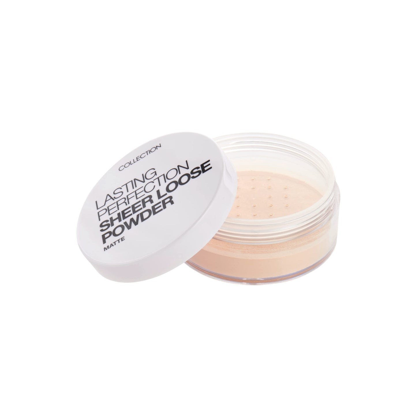 Collection Cosmetics Lasting Perfection Sheer Loose Powder, Lightweight Powder, 10g, Translucent Matte