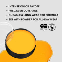 Mehron Color Cup Carded Yellow Makeup Accessory